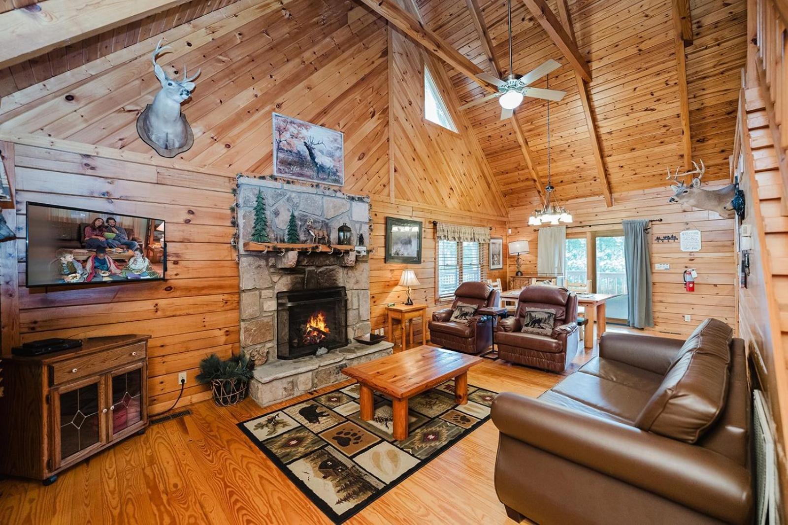 A Dream Come True Cabin เซอเวียร์วีล ภายนอก รูปภาพ
